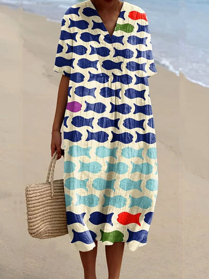 NOELLE – Floral Resort Dress