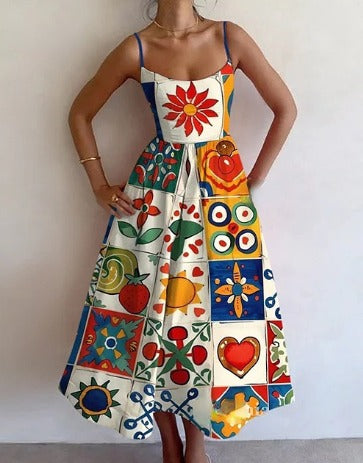 LORENA – Vibrant Vacation Dresses