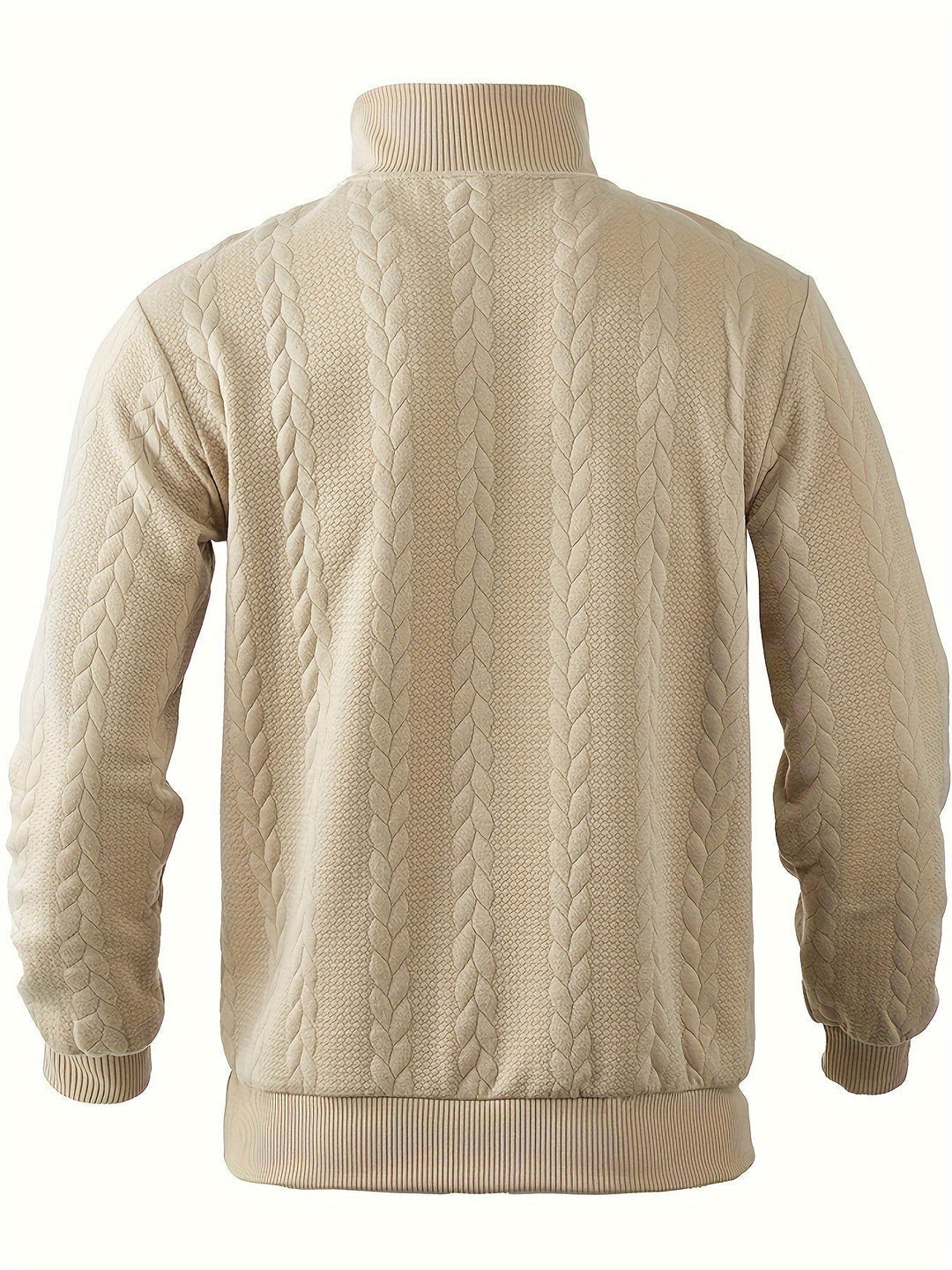 LEON - Vintage Men's Zip-Up Sweater