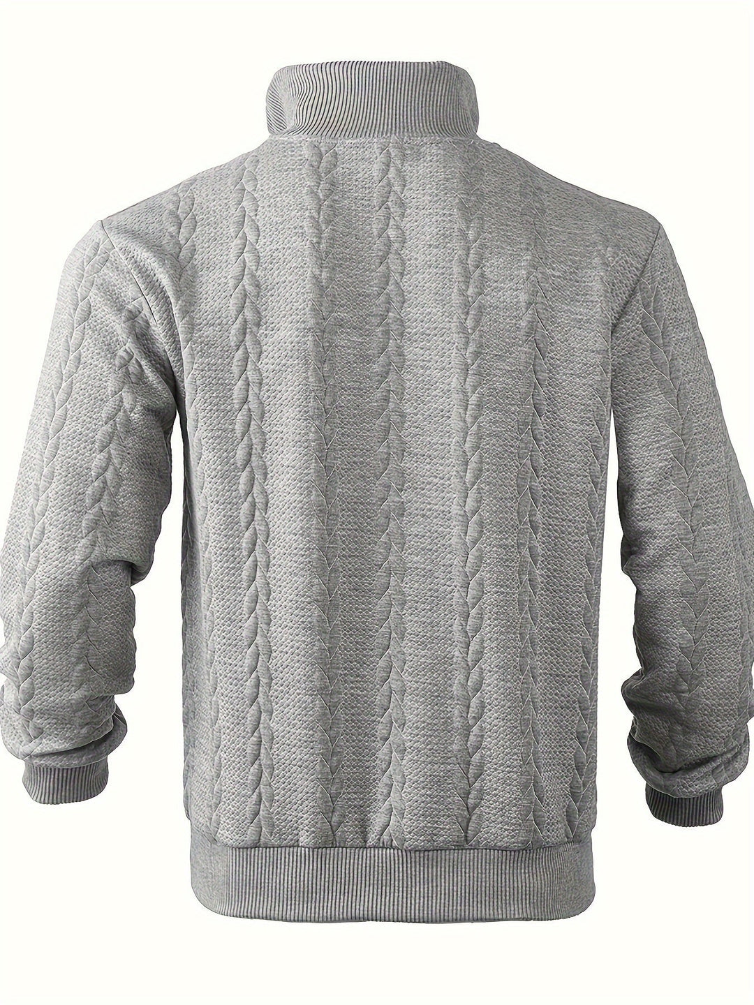 LEON - Vintage Men's Zip-Up Sweater