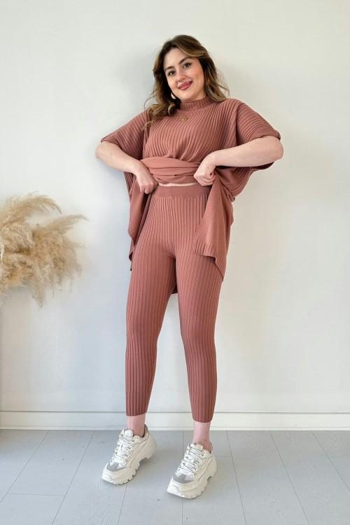 MIRELLE – Cozy Ribbed Twin Set