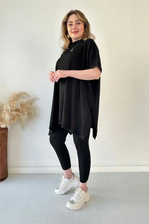 MIRELLE – Cozy Ribbed Twin Set