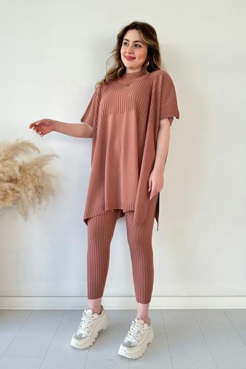 MIRELLE – Cozy Ribbed Twin Set