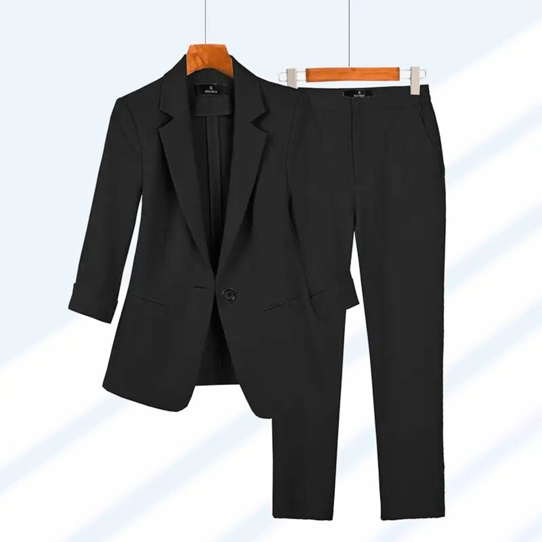 VELORA - Elegant Tailored Suit Set