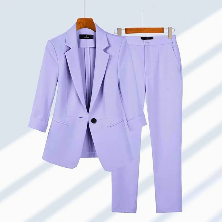 VELORA - Elegant Tailored Suit Set